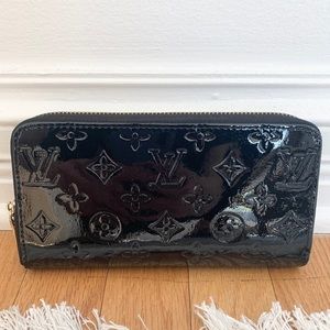 Louis Vuitton LV Monogram Patent Leather Wallet